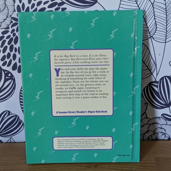 Vintage 1997 Sesame Street Book Club - Elmo's Alphabet Book - Picture 2 of 9
